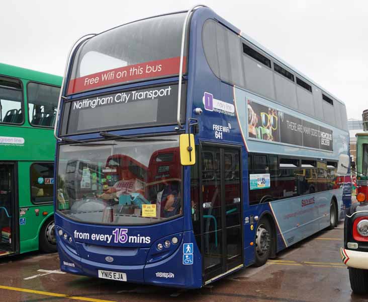 Nottingham Scania N230UD ADL Enviro400 641